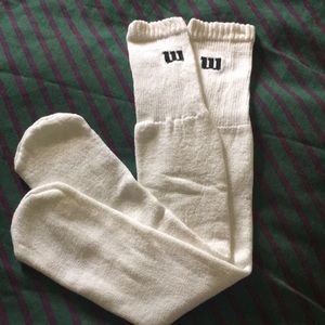Wilson stay-up comfort tube socks. Never been worn